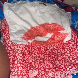 Never worn 2 piece skirt set. Never worn Size 4XL